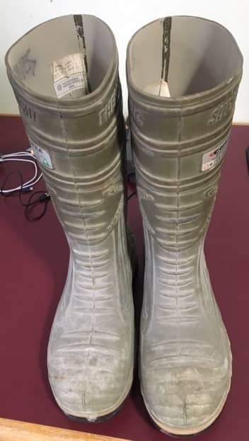 Pair of Cofra rubber boots