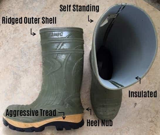 show features of boots